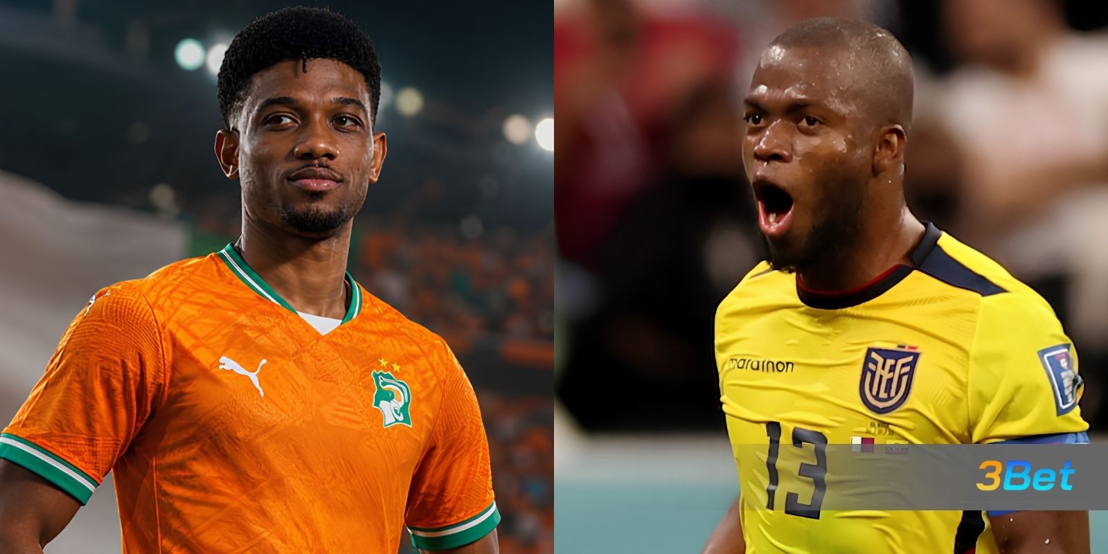 Soi kèo Bờ Biển Ngà vs Ecuador 06h00 ngày 15/06/2026 cùng 3BET