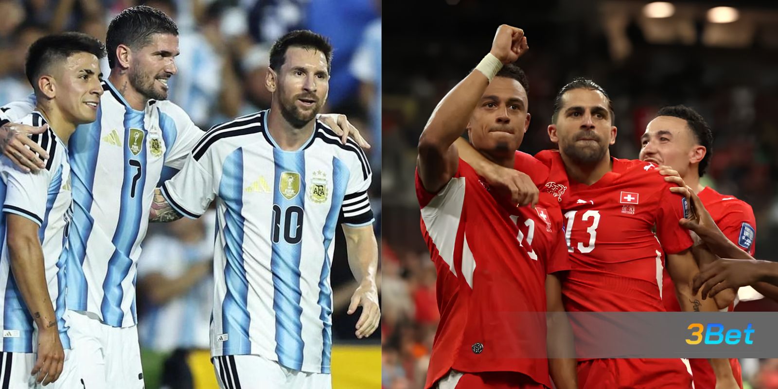 Tỷ lệ kèo Argentina vs Thụy Sĩ 08h00 ngày 12/07/2026