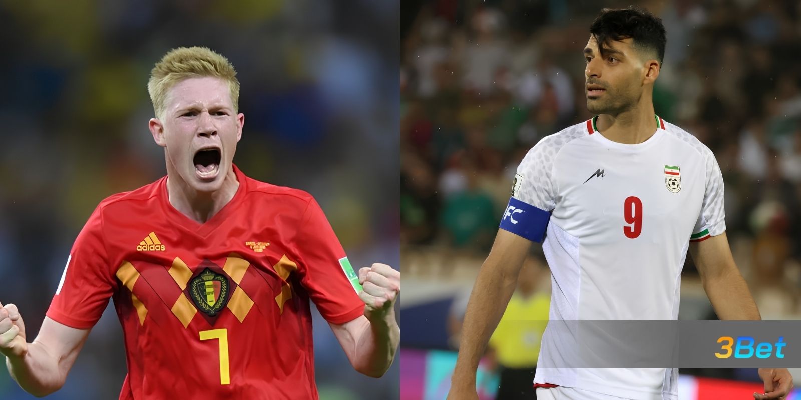 Soi kèo Bỉ vs Iran 02h00 ngày 22/06/2026 cùng 3BET