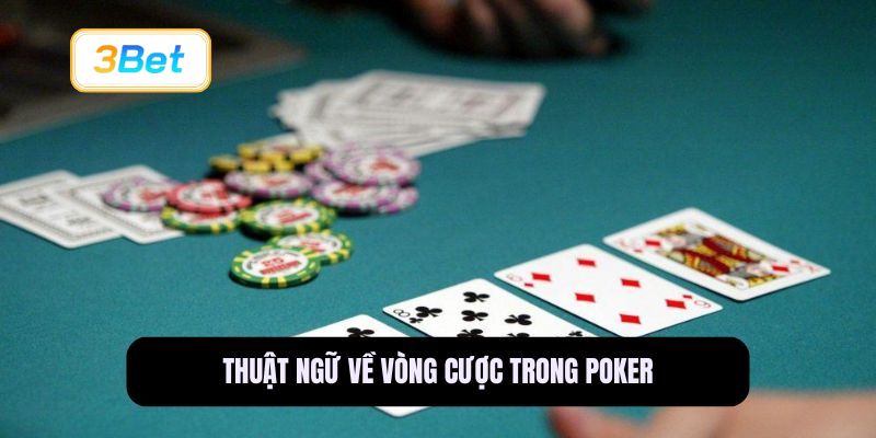 Thuật ngữ về vòng cược trong Poker