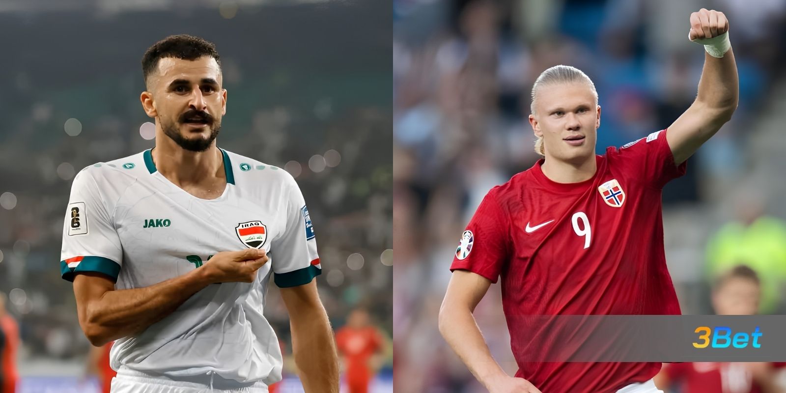 Soi kèo Iraq vs Na Uy 05h00 ngày 17/06/2026 cùng 3BET